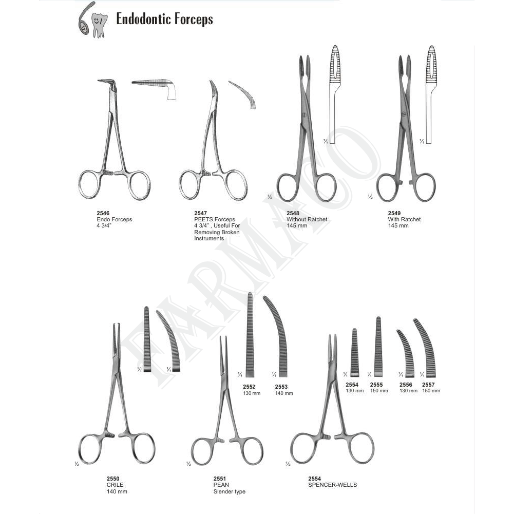 Endodontic Forceps - Famaco