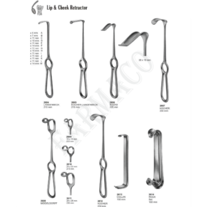 Lip and Cheek Retractors