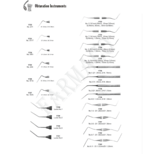 Obturation Instruments