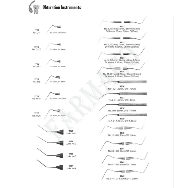 Obturation Instruments